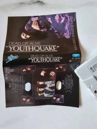 Dead Or Alive - Youthquake - 1985 MC musicassetta
