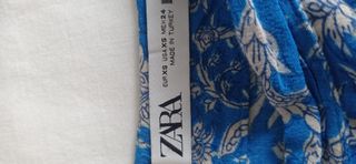 Falda pantalón Zara estampada