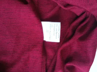 Jersey rojo manga larga