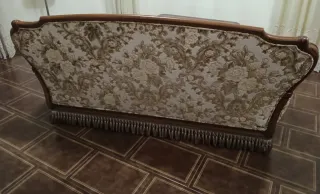 Sofá de 3 plazas tapizado floral