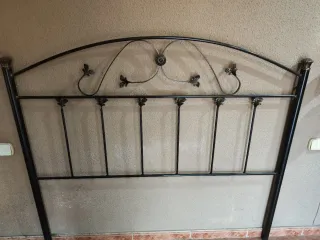 Cabecero forja negro 150 cm