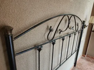 Cabecero forja negro 150 cm