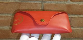 Custodia Ray-Ban Originale Rossa e Oro