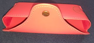 Custodia Ray-Ban Originale Rossa e Oro