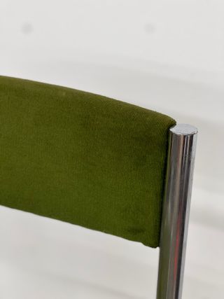 Silla Tubular Bauhaus Vintage 1970s