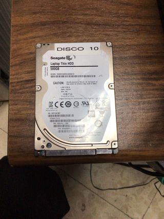 Disco Duro Seagate 500GB Laptop Thin HDD