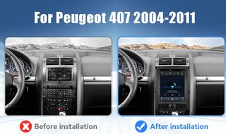 Autoradio Android 14 Peugeot 407 2004-11