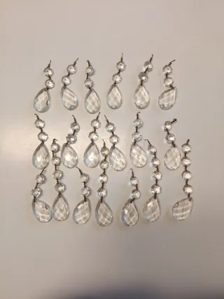 Lágrimas de cristal para lámparas (gota)