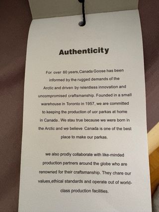 Abrigo Canada Goose Negro