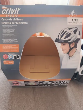 Casco Crivit Bici Bianco