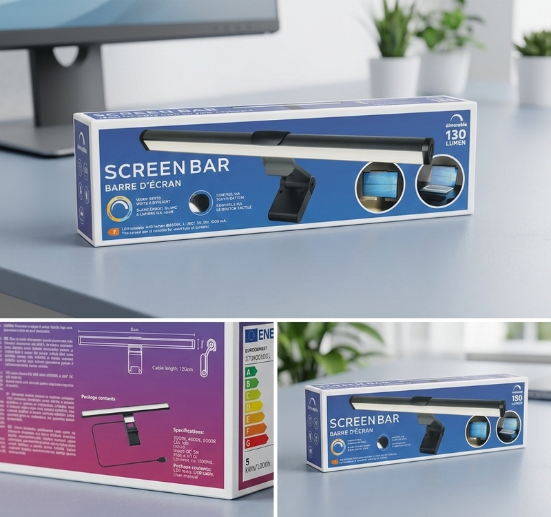 Barra de Luz LED para Monitor