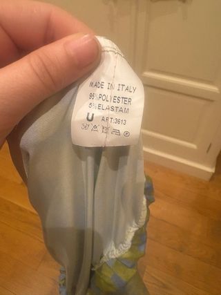 Conjunto de pantalón y blusa estampado