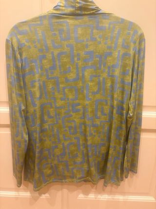 Conjunto de pantalón y blusa estampado