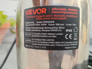 Bomba Sumergible VEVOR