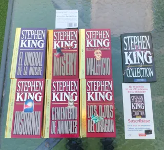 Colección de 14 libros stephen king Dorados