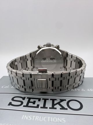 Seiko Royal Oak Chrono Azul