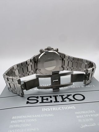 Seiko Royal Oak Chrono Azul