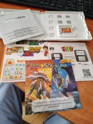 Pokémon Sol Nintendo 3DS completo