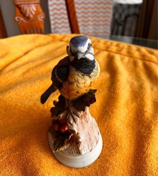 Figuras Kato Kogei Pajaros Pintados a Mano