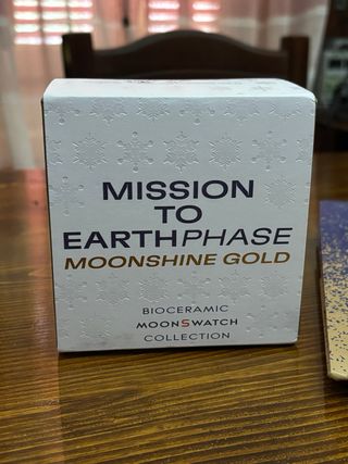MoonSwatch x Omega Moonshine Gold Full Set