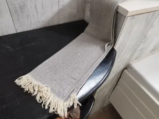 Sciarpe foulard marroni e grigie