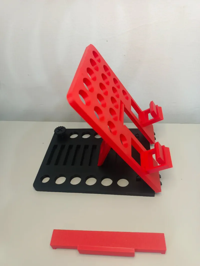 Soporte Tablet/iPad Rojo y Negro afbeelding 2
