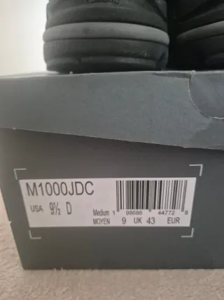 New Balance 1000 Anthracite EU 43