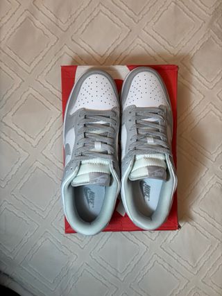 Nike Dunk Low Gris Blanco Talla 42