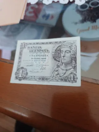 Billete 1 Peseta Banco de España 1948