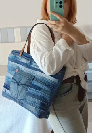Bolso de Jeans Artesanal