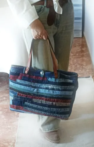 Bolso de Jeans Artesanal