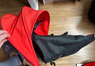 Pack Yoyo Capazo rojo + Protector Lluvia