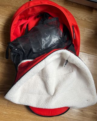 Pack Yoyo Capazo rojo + Protector Lluvia