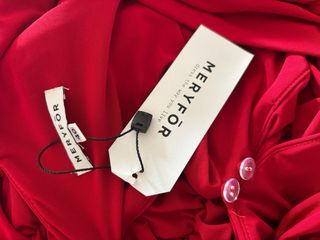 Vestido Meryfor Rojo Talla 40