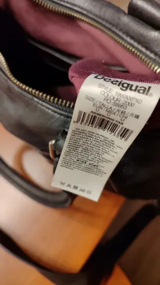 Bolso Desigual Negro Multicolor