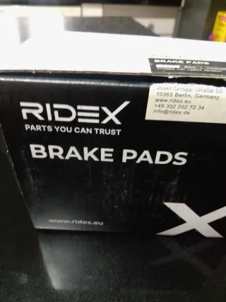 Pastillas de freno delanteras RIDEX 402B0175