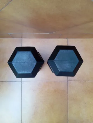 Mancuernas Hexagonales 12.5KG (Par)
