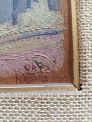 Cuadro La Habana 1929