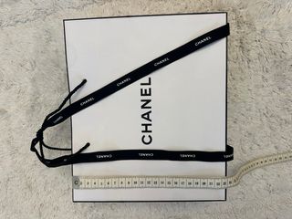 Borse di cartone Chanel con fiocco