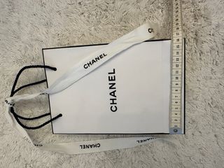 Borse di cartone Chanel con fiocco