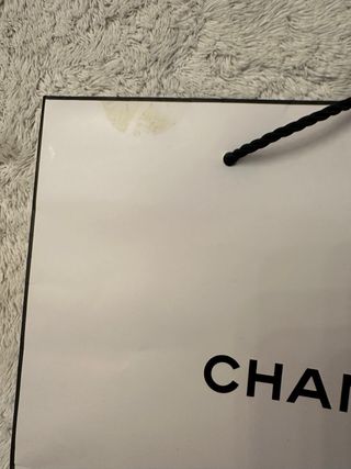 Borse di cartone Chanel con fiocco