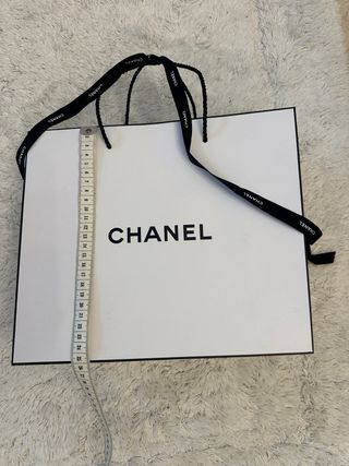 Borse di cartone Chanel con fiocco