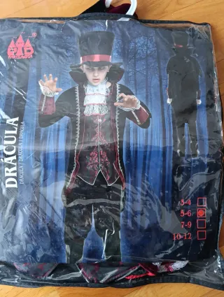 Disfraz Drácula Talla 5-6