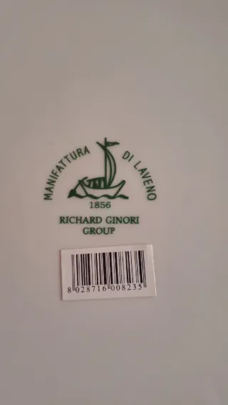 Porcellane Richard Ginori Piatto e Ciotola Floreal