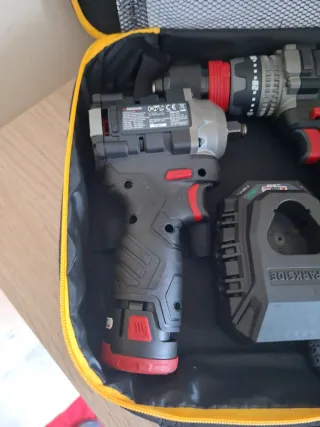 Pack Taladro Atornillador Parkside 12V 80Nm 350Nm