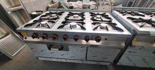 Cocina Industrial 6 Fogones con Horno