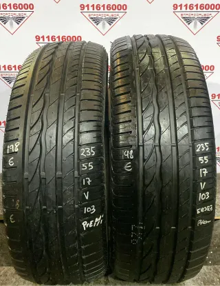 235 55 17 V BRIDGESTONE RUEDA PREMIUM YA MONTADA