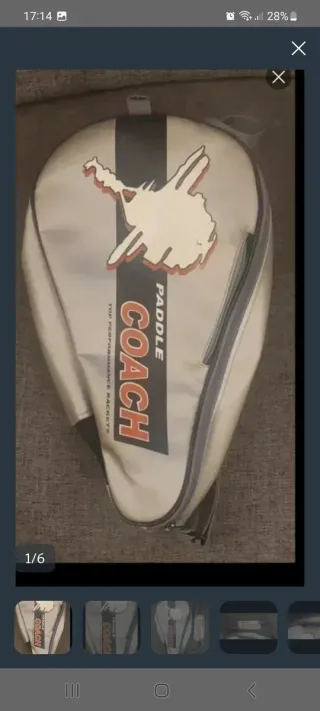 Funda Pala Pádel Coach