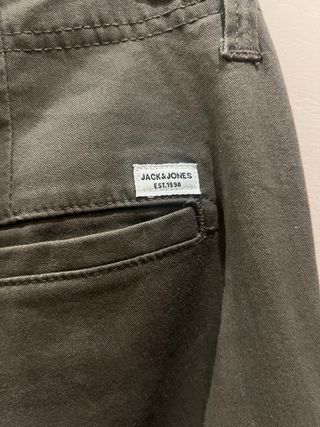 Pantaloni cargo Jack & Jones verdi taglia M