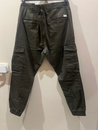 Pantaloni cargo Jack & Jones verdi taglia M